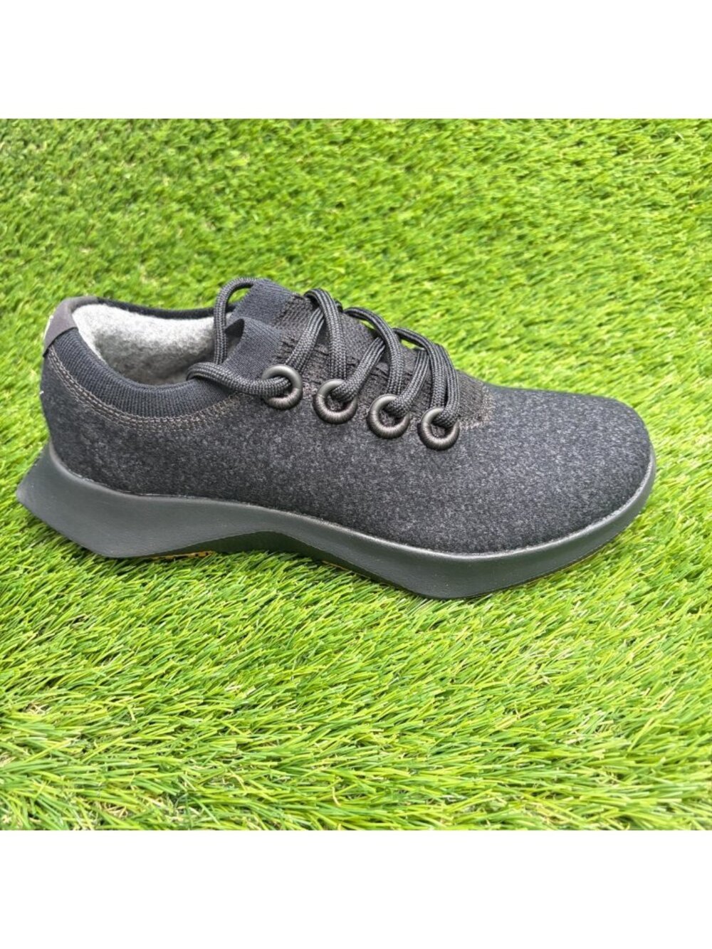 Allbirds Wool Dasher 2 Womens Size 8.5 Black Athletic Running Shoes Sneakers